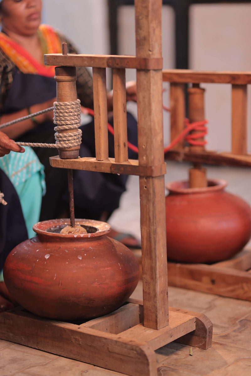 Traditional Bilona Churning
