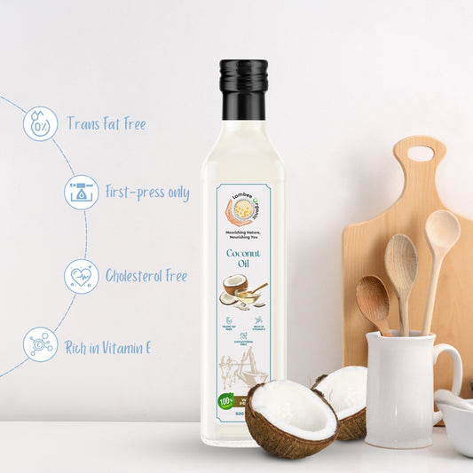 Coconut Oil, Wood-Pressed