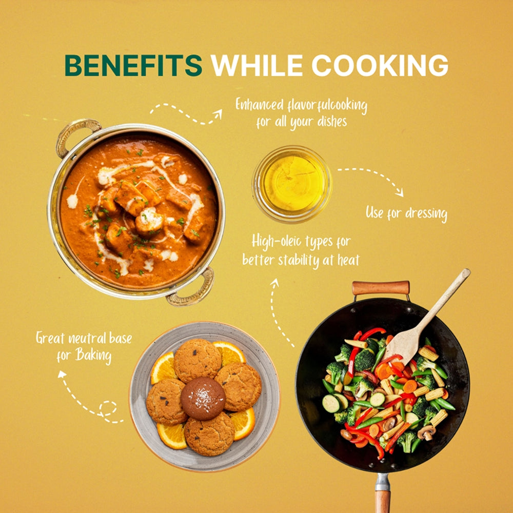 Sunflower Oil, Wood-Pressed