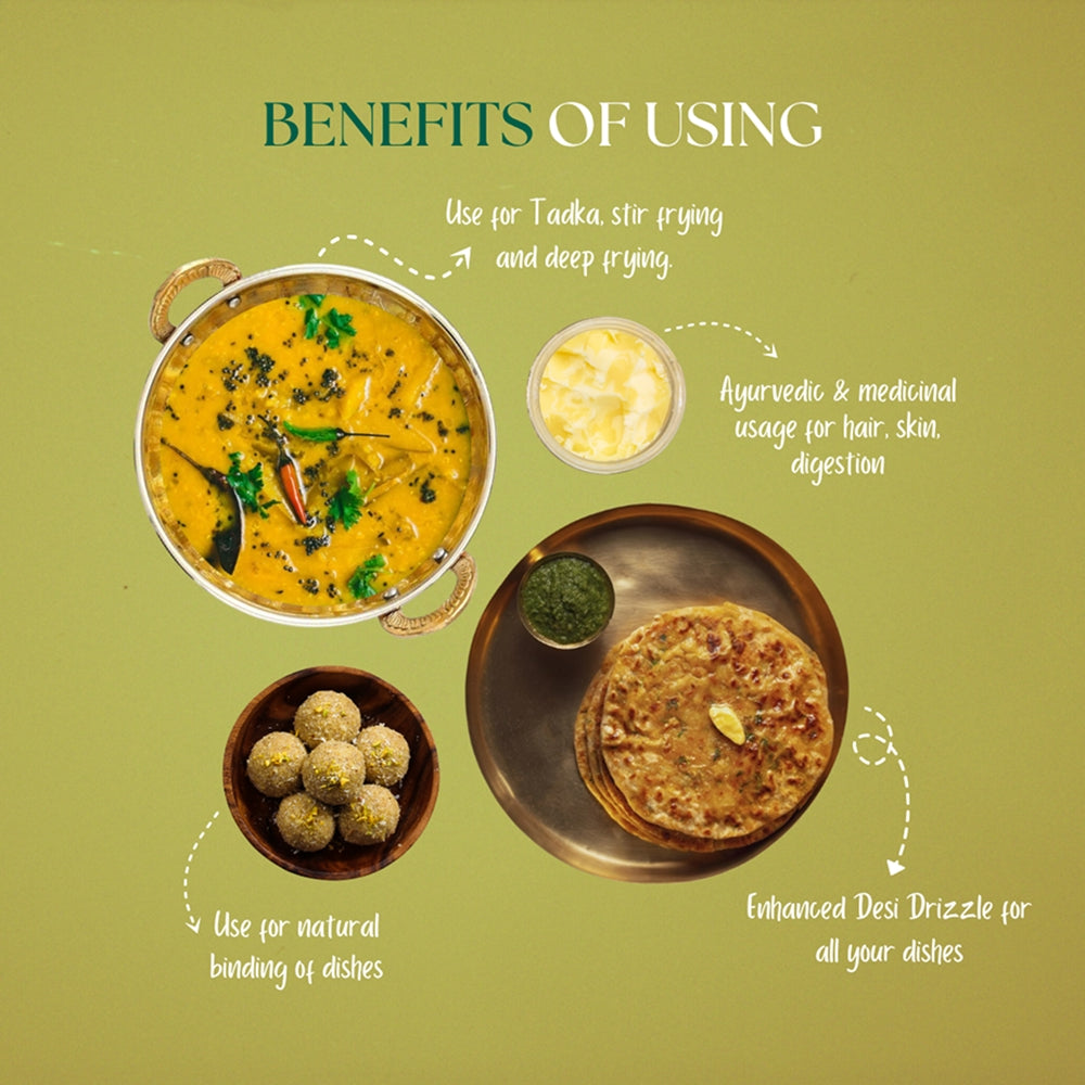 A2 Bilona Ghee, Desi Cow Ghee