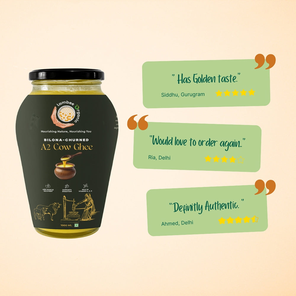 A2 Bilona Ghee, Desi Cow Ghee