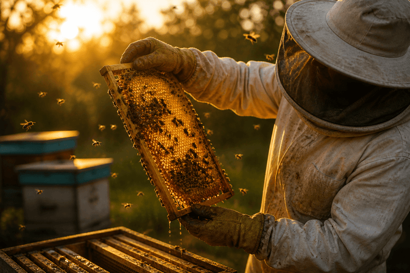 Raw Honey Extraction
