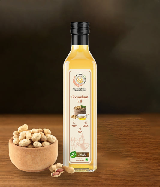 Groundnut Oil, Wood-Pressed